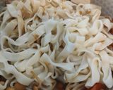 なめことベーコンの卵とじうどん作り方4写真