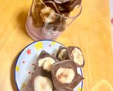 簡単！チョコと砂糖なしチョコバナナアイス作り方2写真