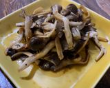 調味料2種！ひらたけのポン酢胡椒炒め作り方5写真
