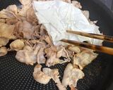 豚肉と長芋の梅風味炒め作り方5写真
