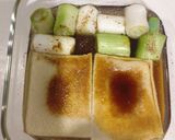 4毒抜き・レンチン高野豆腐とネギの煮物作り方3写真
