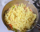 野菜たっぷりごま豆乳煮込み焼きそば作り方9写真