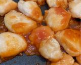 辛くない♩ヤンニョムチキン風ささみ作り方5写真