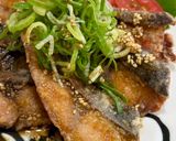 さばの竜田揚げ♡ネギ酢ダレを乗っけて♪作り方6写真