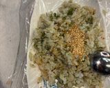 青のりと炒りごまの麺つゆおにぎり作り方3写真