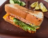 朝食☆ホットサンド(エッグ＆チーズ)作り方9写真