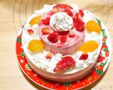 二段重ねのベリー＆チーズムースケーキ作り方34写真