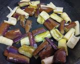 塩麹なすと真竹のピリ辛甘味噌炒め作り方4写真