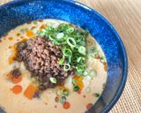 贅沢コク旨♩濃厚冷やし豆乳担々うどん作り方4写真