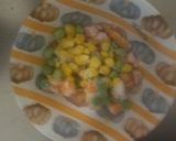 レンジ簡単中華風味噌󠄀カツ味炒飯弁当作り方2写真