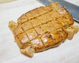 大豆ミートのハンバーグで簡単コブサラダ♪作り方1写真