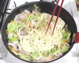 簡単おいしい☆我が家の焼きうどん作り方3写真