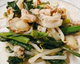 ちょい辛ホタテ肉野菜炒め😻作り方7写真