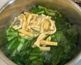 小松菜と油揚げのお味噌汁作り方2写真