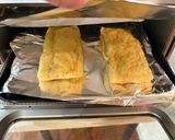 油揚げで簡単！大葉入りチーズハムかつ風作り方4写真