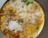 全てレンジ冷めても美味しいオイ梅炒飯弁当作り方9写真