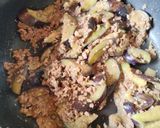 ナスと挽肉の味噌炒め作り方6写真