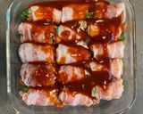 レンジで簡単⭐︎キムチの肉巻き作り方5写真