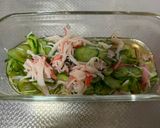 きゅうりとカニカマの酢の物作り方4写真