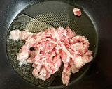 春キャベツとカリカリ豚バラの簡単炒め作り方3写真
