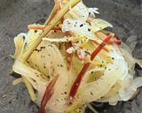 ルバーブのサラダ作り方3写真
