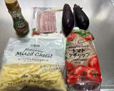 なす🍆とベーコン🥓チーズ🧀の挟み焼き😃作り方1写真
