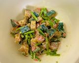 簡単！緑黄色野菜☆サラダ作り方4写真