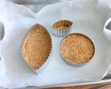 簡単☆クッキーを砕いて作るタルト台♪作り方5写真