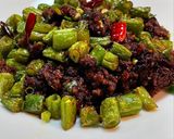 酸豆炒肉末　作り方5写真