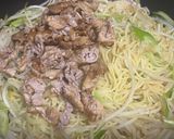 ❤️もやしたっぷり豚こまDE塩焼きそば❤️作り方4写真
