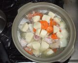 カレーうどん鍋♪簡単レシピカレールーで作り方3写真