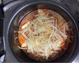 うまい！手羽元出汁のスンドゥブ風スープ！作り方5写真