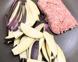なすとひき肉のキムチ炒め作り方2写真