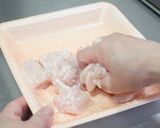 【むね肉でもやわらか】のり塩チキン弁当作り方2写真