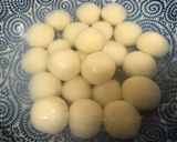 みたらし団子紫蘇と豆腐入りでお酒にも合う作り方4写真