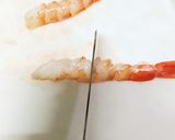 節分に！食べちゃえ鬼の金棒エビフライ！作り方1写真