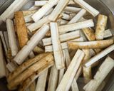 豚こま肉入りきんぴらごぼう作り方1写真