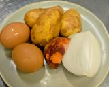 🇵🇹のスペイン料理「割り卵」作り方1写真