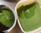 抹茶ミルクゼリー作り方6写真