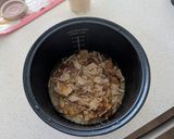 アメリカ・ツナえのきの醤油麹炊き込みご飯作り方5写真