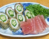 オクラ入りチクワの磯辺揚げ作り方4写真