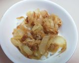 【とろみの和風丼】簡単ツナマヨ玉ねぎ丼！作り方4写真