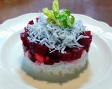 新生姜とローストビーツのマセドアンサラダ作り方7写真