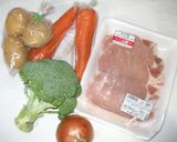 豚肉野菜炒めナポリタン風♪簡単ケチャップ作り方1写真