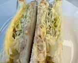 【簡単朝食】ツナマヨチーズホットサンド作り方4写真