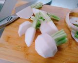 ＊旬のかぶと大葉の西京味噌漬＊作り方4写真