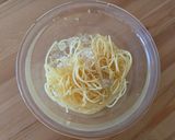 たっぷり夏野菜とホタテのだし。冷製パスタ作り方3写真