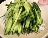 コチュジャンでピリ辛！しらたき冷し麺風作り方4写真