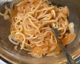 ☆玉ねぎでかさ増ソフト麺ナポリタン☆作り方11写真