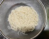ほぐしチキンのゴマだれぶっかけそうめん作り方2写真